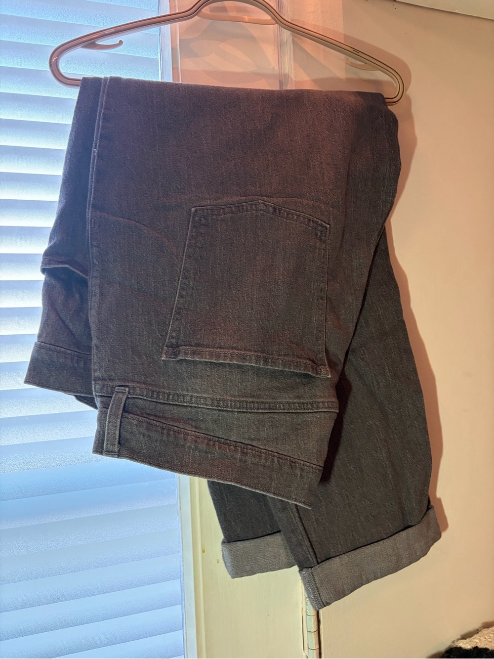 Ladies grey boyfriend jeans M5